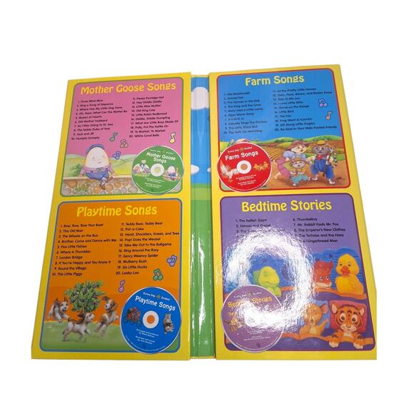 Sunny Day Studios Sing-along Songs & Stories for Kids 4 CDs and Books - Picture 2 of 8